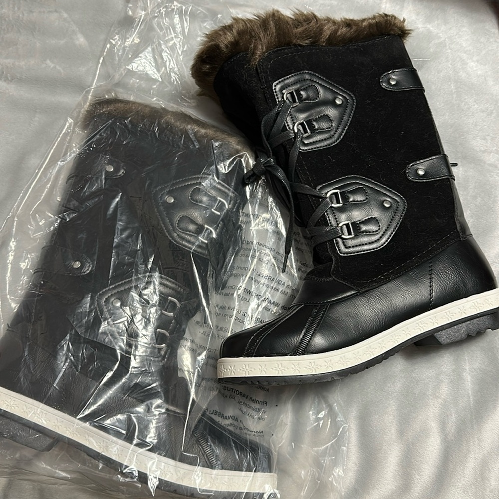 JustFab lace up boots